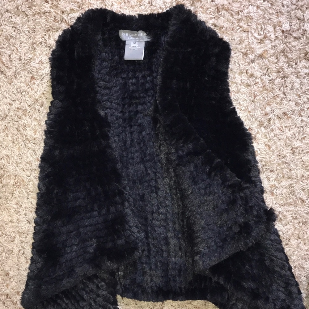 Bagatelle authentic rabbit fur vest